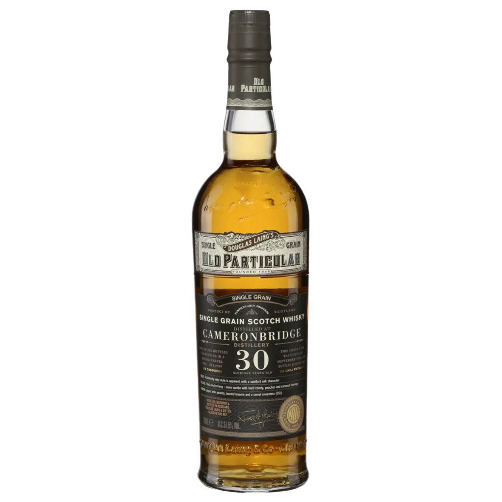 Douglas Laing<br>Whisky<br>Old Particular — CAMERONBRIDGE 1992 Single Grain Single Cask 1st fill PX Sherry Hogshead