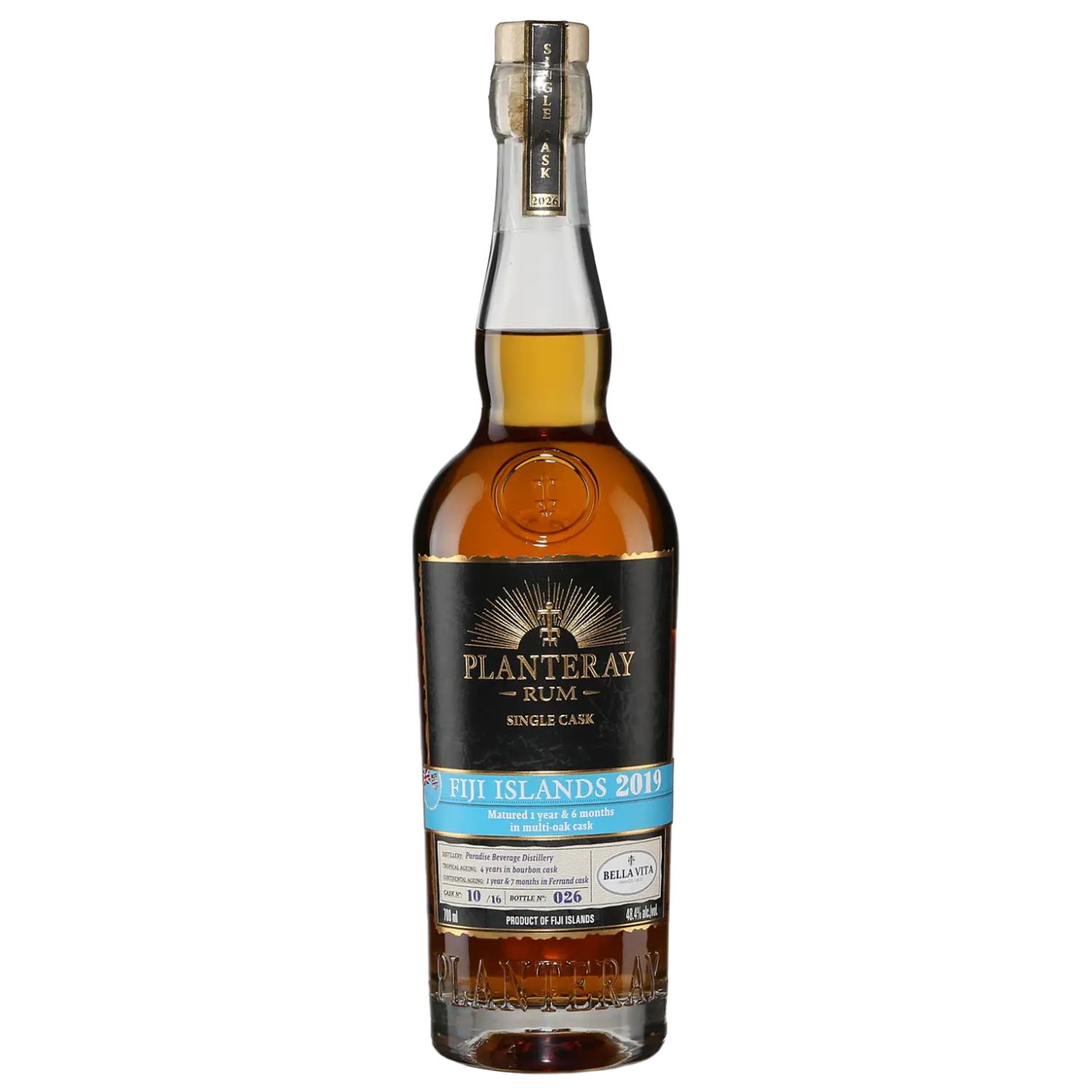 Maison Ferrand-Planteray Rhum Fiji 2019 Single Cask Finish Fût Multi-Chêne